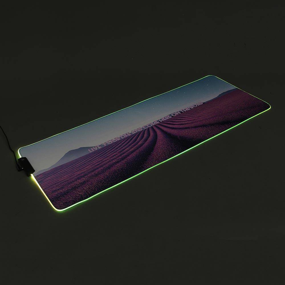 12가지 LED 간편보관 마우스 장패드 80x30cm pc용품