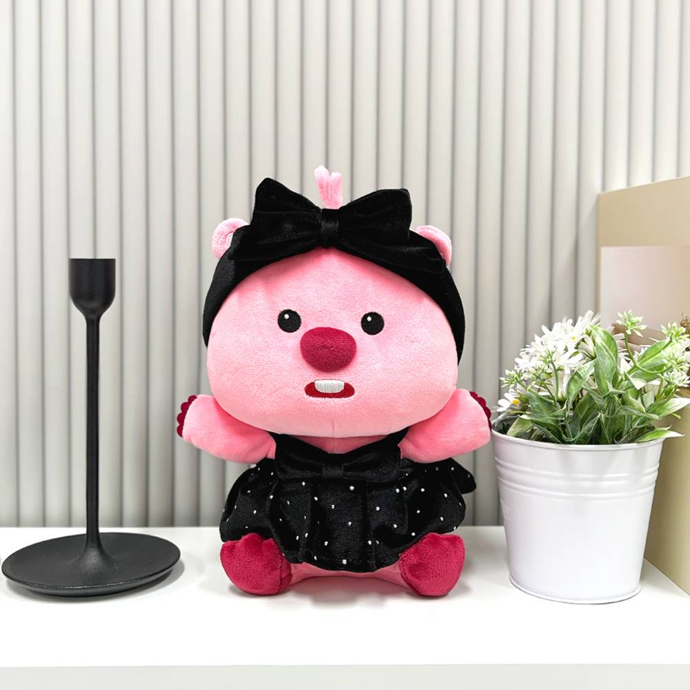 잔망루피 인형 25cm-로지블랙