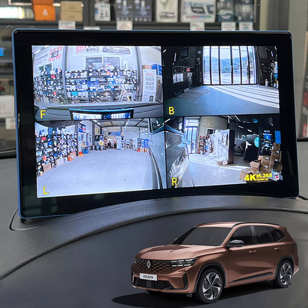콜레오스 호환차량용 10.1인치 4채널 호크P