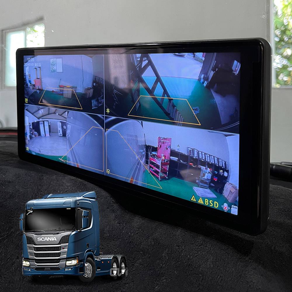 스카니아 R540트랙터 호환블랙박스 AI기능 4채널