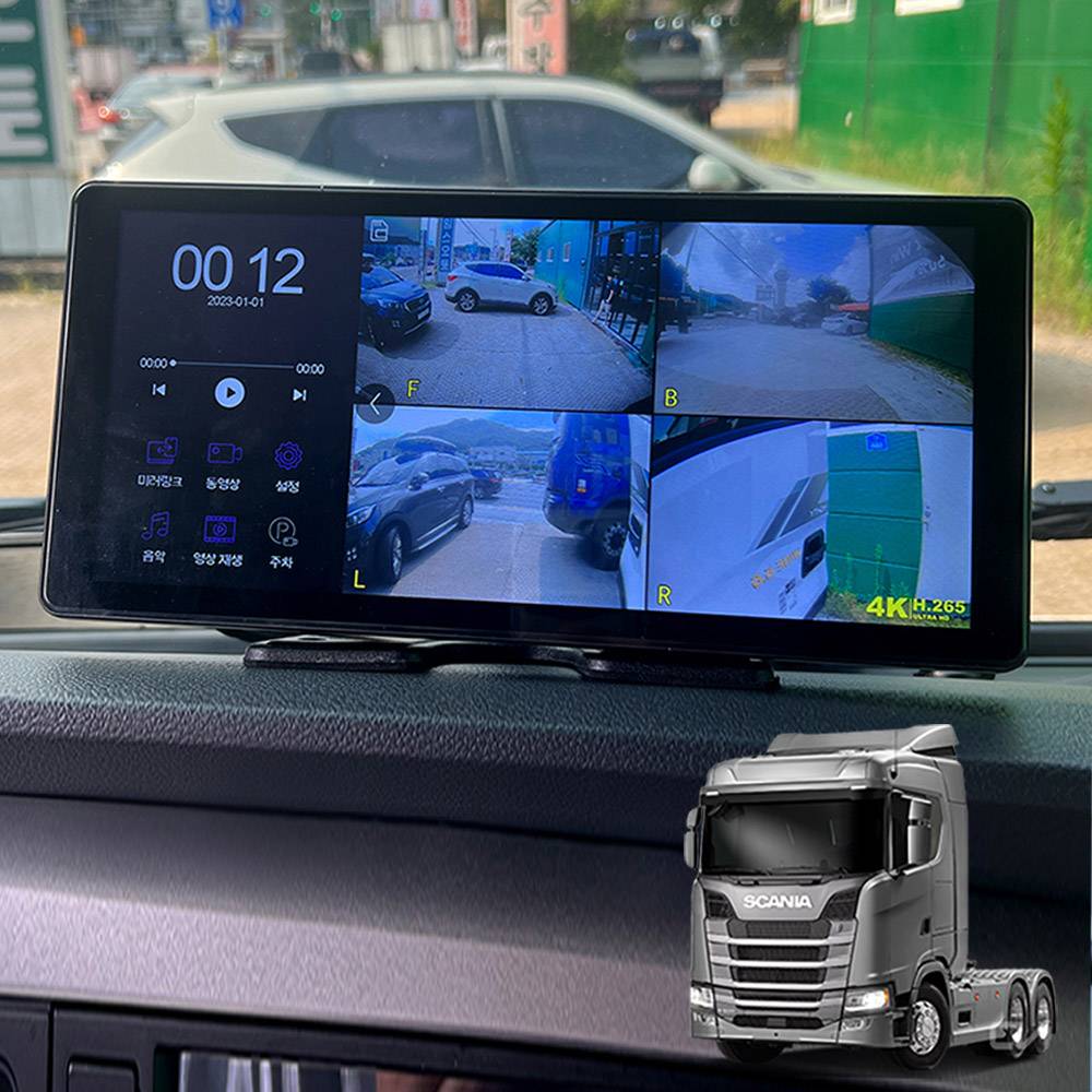 스카니아 S500트랙터 호환호크WS10  LCD터치블랙박스