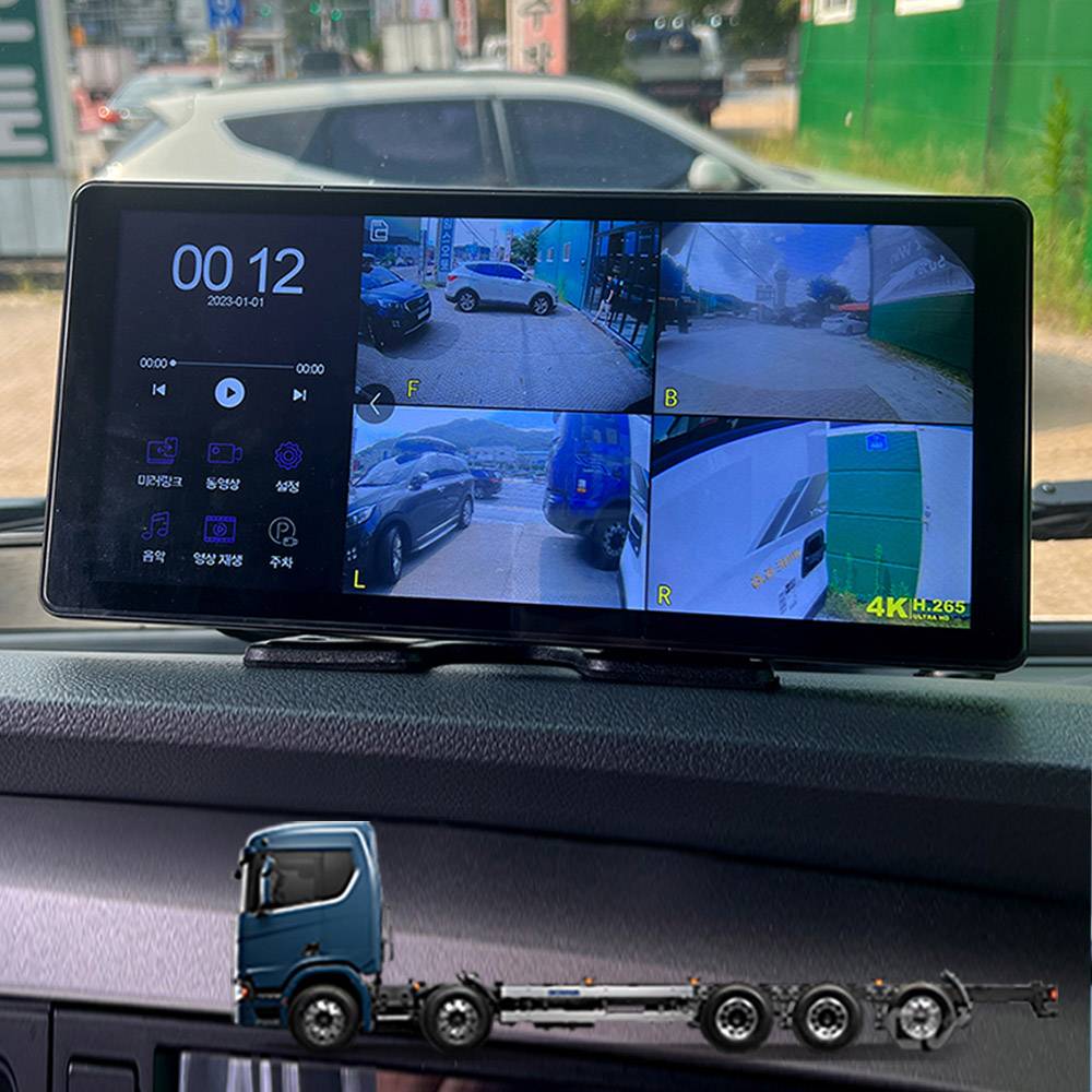 스카니아 R540카고 호환호크WS10  LCD터치블랙박스