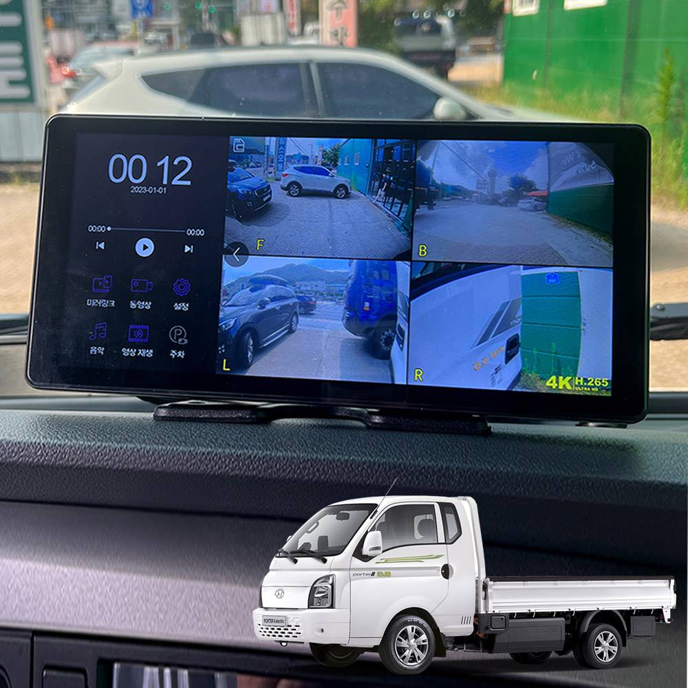포터EV 호환호크WS10  LCD터치블랙박스