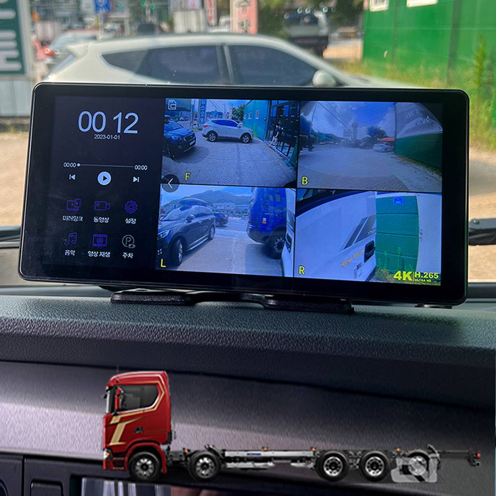 스카니아 S540 호환호크WS10  LCD터치블랙박스