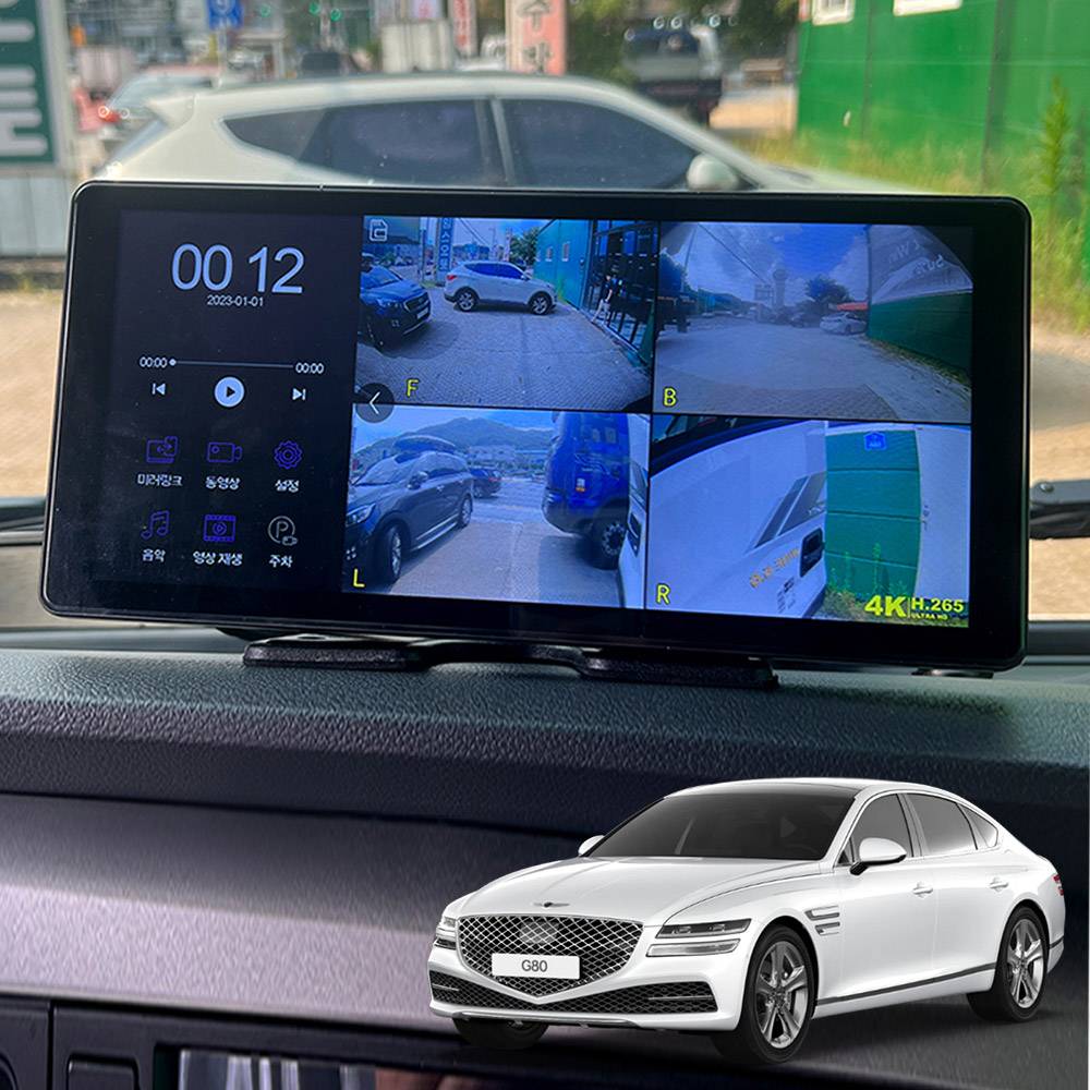 올뉴G80 호환호크WS10  LCD터치블랙박스