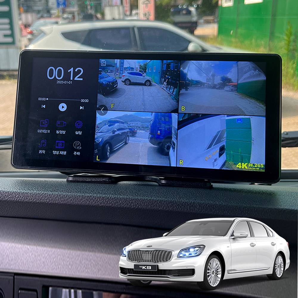 더뉴K9 호환호크WS10  LCD터치블랙박스